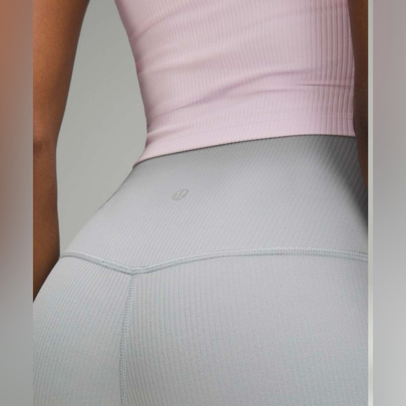 Lululemon Align Ribbed High-Rise Pant 28" in Rhino Grey - Picture 3 of 5
